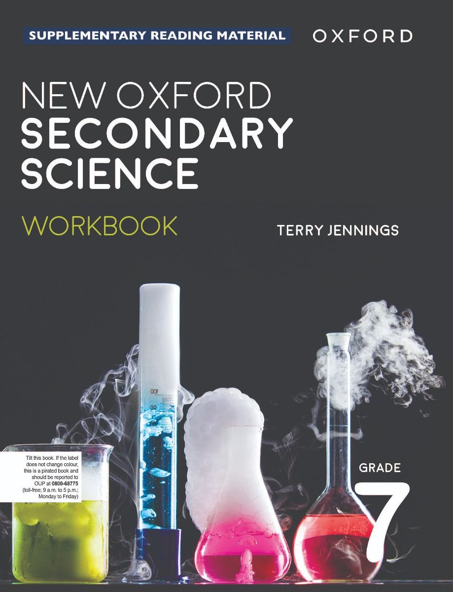 New Oxford Secondary Science Workbook Grade 7 | OUP Class 7 Science Practice Book | Terry Jennings