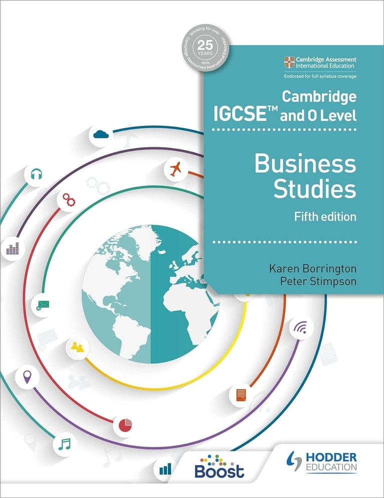 Cambridge IGCSE and O Level Business Studies Fifth Edition | Hodder Education