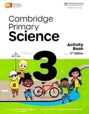 Cambridge Primary Science | Activity Book 3 | 2nd Edition | Marshall Cavendish Education | Endorsed for Learner Support by Cambridge Assessment International Education