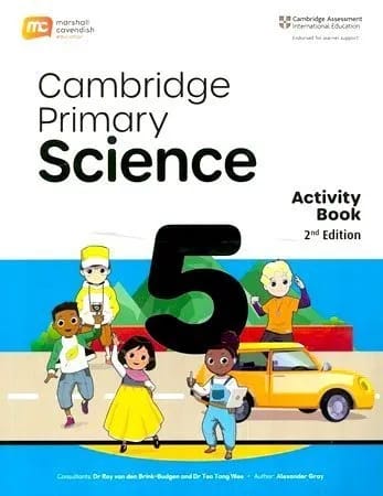 Cambridge Primary Science | Activity Book 4 | 2nd Edition | Marshall Cavendish Education | Endorsed for Learner Support by Cambridge Assessment International Education