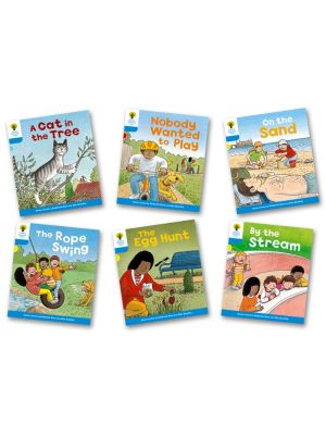 Oxford Progressive English Readers Level 1 Set | A Cat in the Tree, Nobody Wanted to Play, On the Sand, The Rope Swing, The Egg Hunt, By the Stream | Oxford University Press