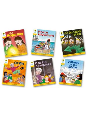 Oxford Reading Tree Biff, Chip and Kipper Stage 3 Set | The Magic Key, Pirate Adventure, The Dragon Tree, Gran, Castle Adventure, Village in the Snow | Oxford University Press