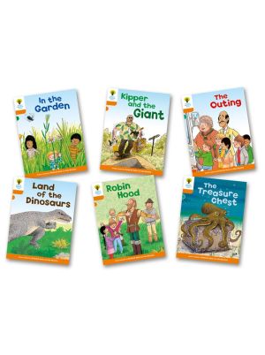 Oxford Reading Tree Biff, Chip and Kipper Stage 5 Set | In the Garden, Kipper and the Giant, The Outing, Land of the Dinosaurs, Robin Hood, The Treasure Chest | Oxford University Press