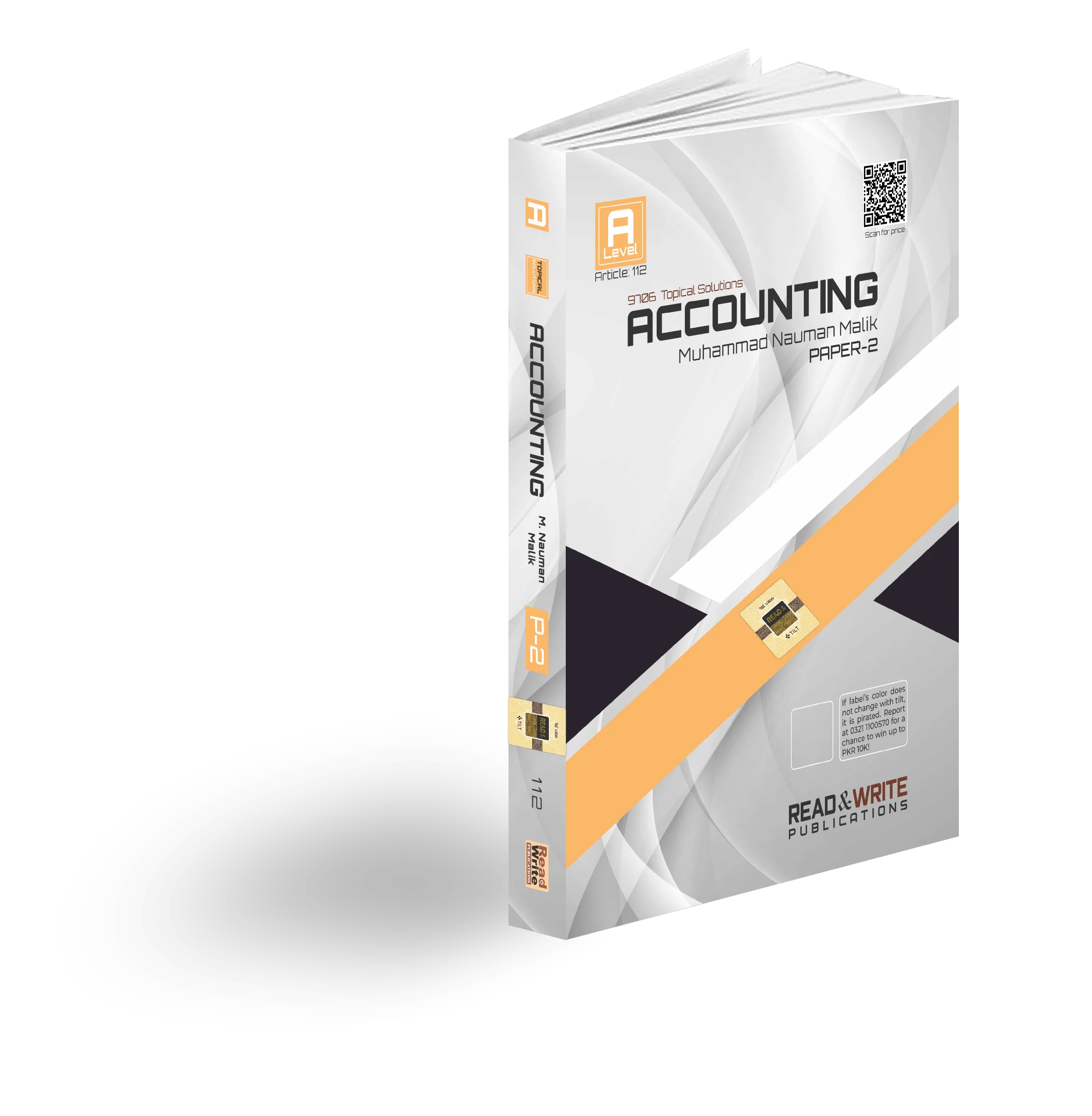 A Level Accounting Paper 2 Topical Solutions | 9706 | Article 112 | Read & Write Publications