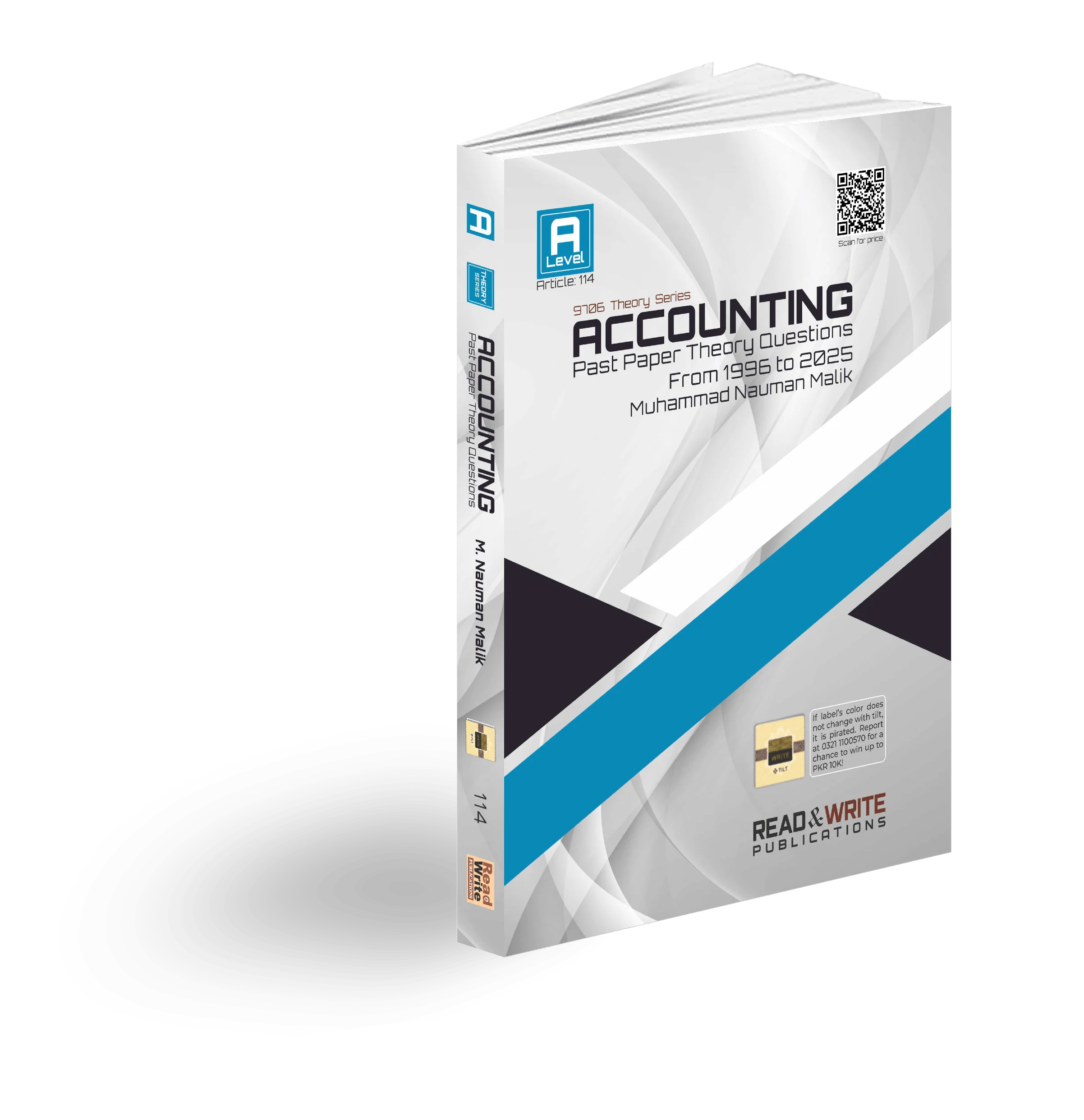 A Level Accounting Past Paper Theory Questions | 9706 Theory Series | 1996 to 2025 | Article 114 | Read & Write Publications