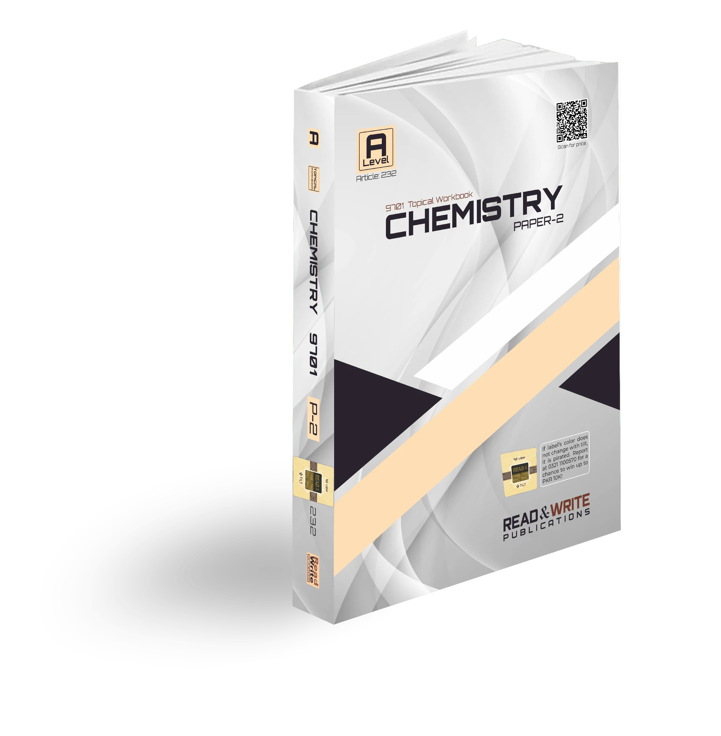 A Level Chemistry Paper 2 Topical Workbook | 9701 | Article 232 | Read & Write Publications