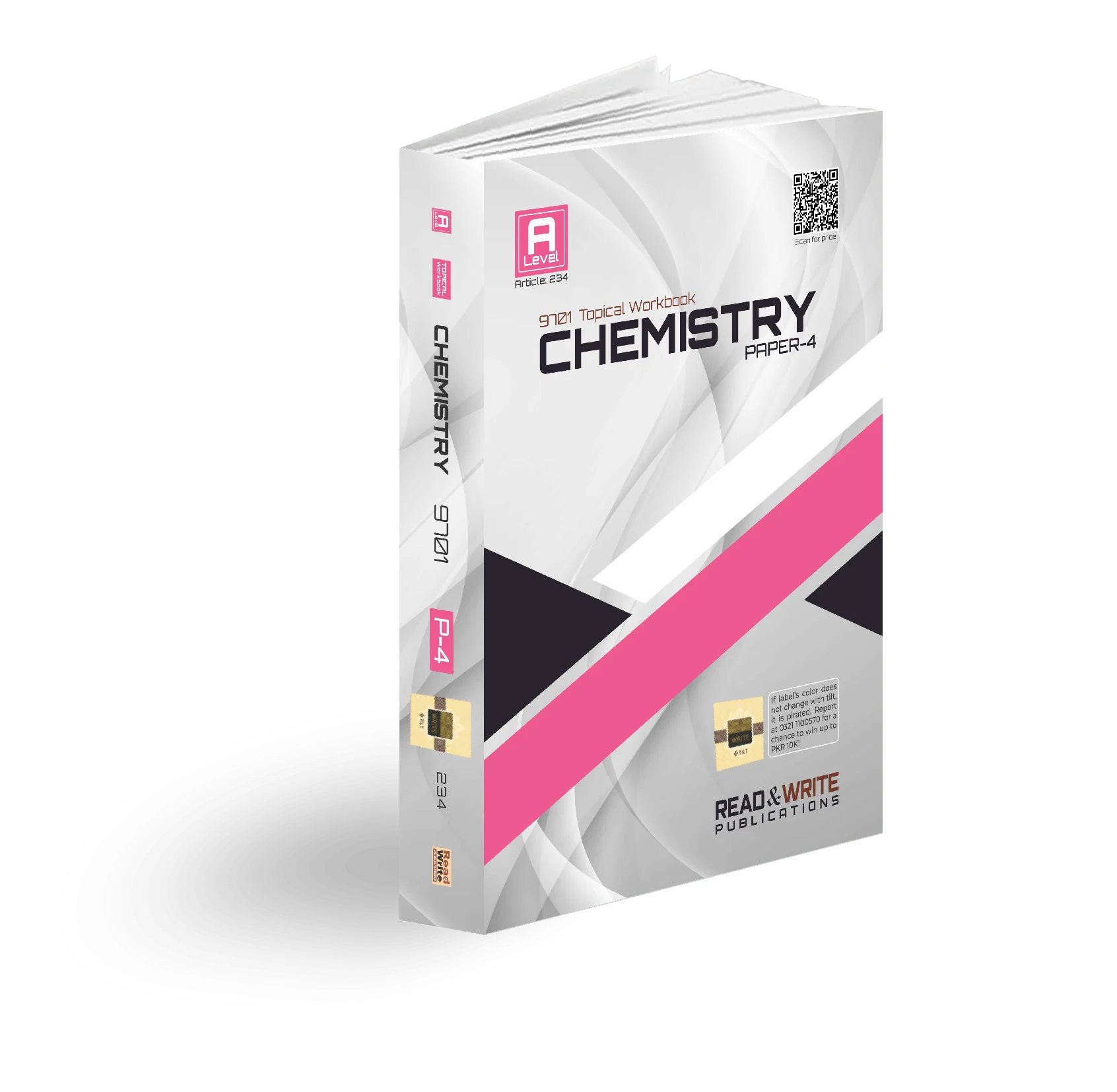A Level Chemistry Paper 4 Topical Workbook | 9701 | Article 234 | Read & Write Publications