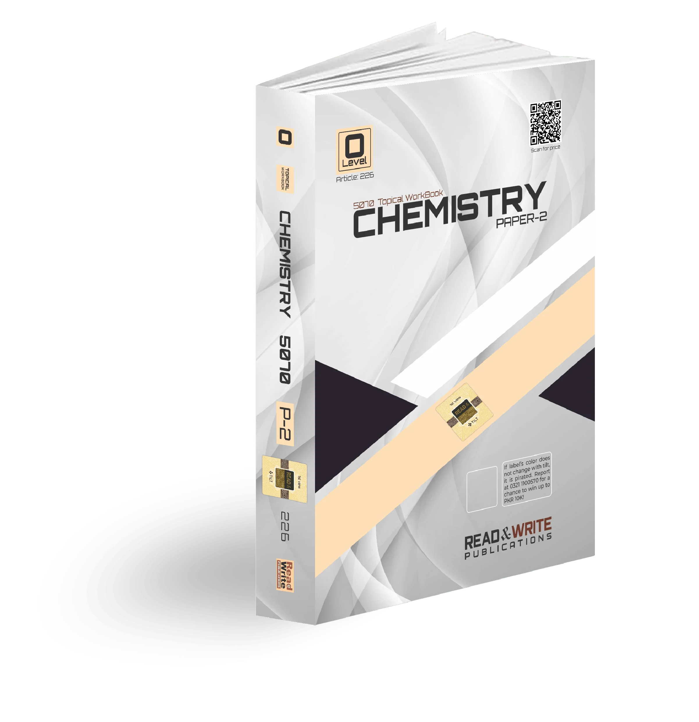 O Level Chemistry Paper 2 Topical Workbook | 5070 | Read & Write Publications