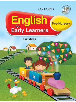 Oxford English for Early Learners Pre-Nursery Book | Playgroup English with Audio CD | Liz Miles