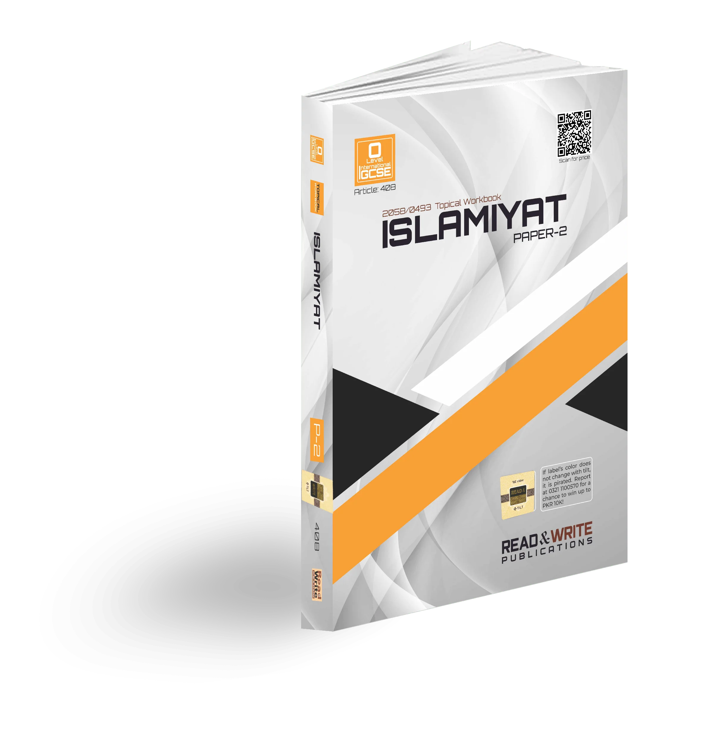 O Level Islamiyat Paper 2 Topical Workbook | 2058/2053 | Article 408 | Read & Write Publications