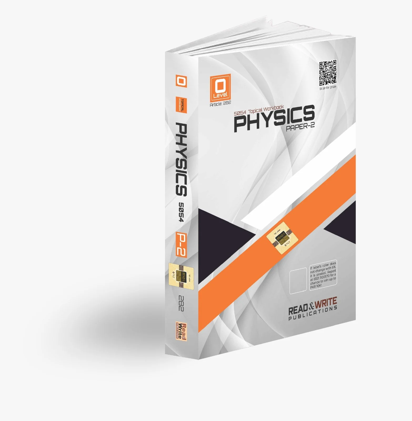 O Level Physics Paper 2 Topical Workbook | 5054 | Article 282 | Read & Write Publications