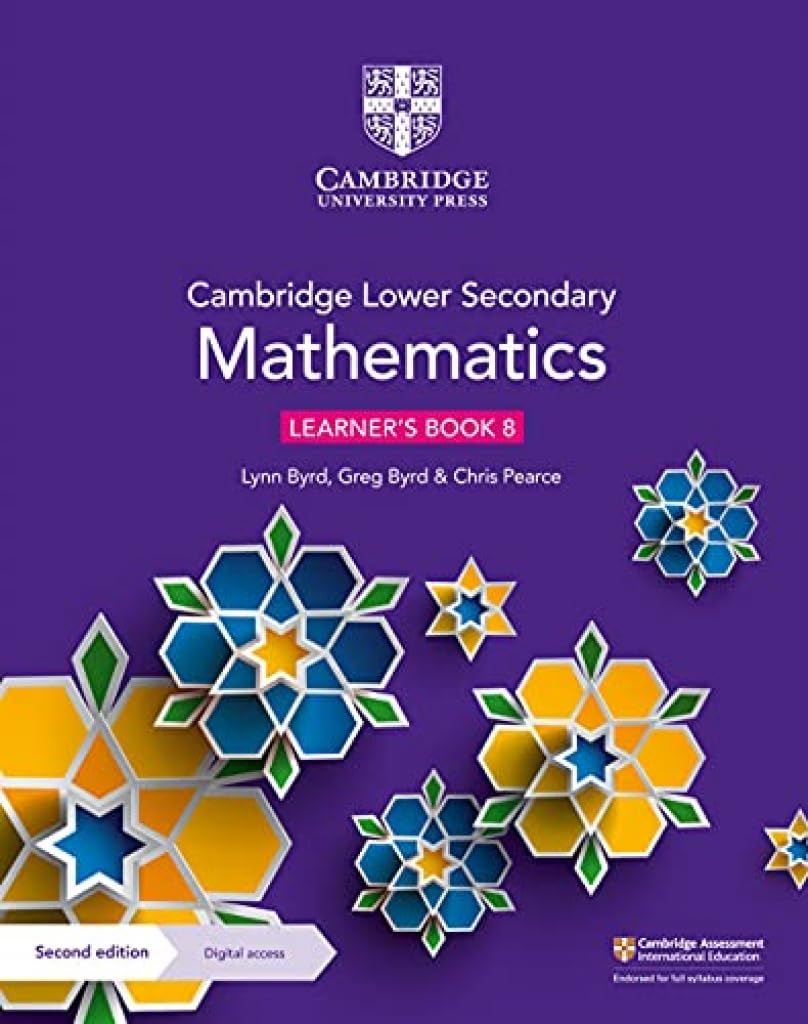 Cambridge Lower Secondary Mathematics Learner's Book 8 | 2nd Edition | Cambridge University Press