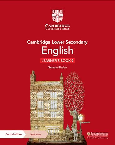 Cambridge Lower Secondary English Learner’s Book 9 | 2nd Edition | Cambridge University Press
