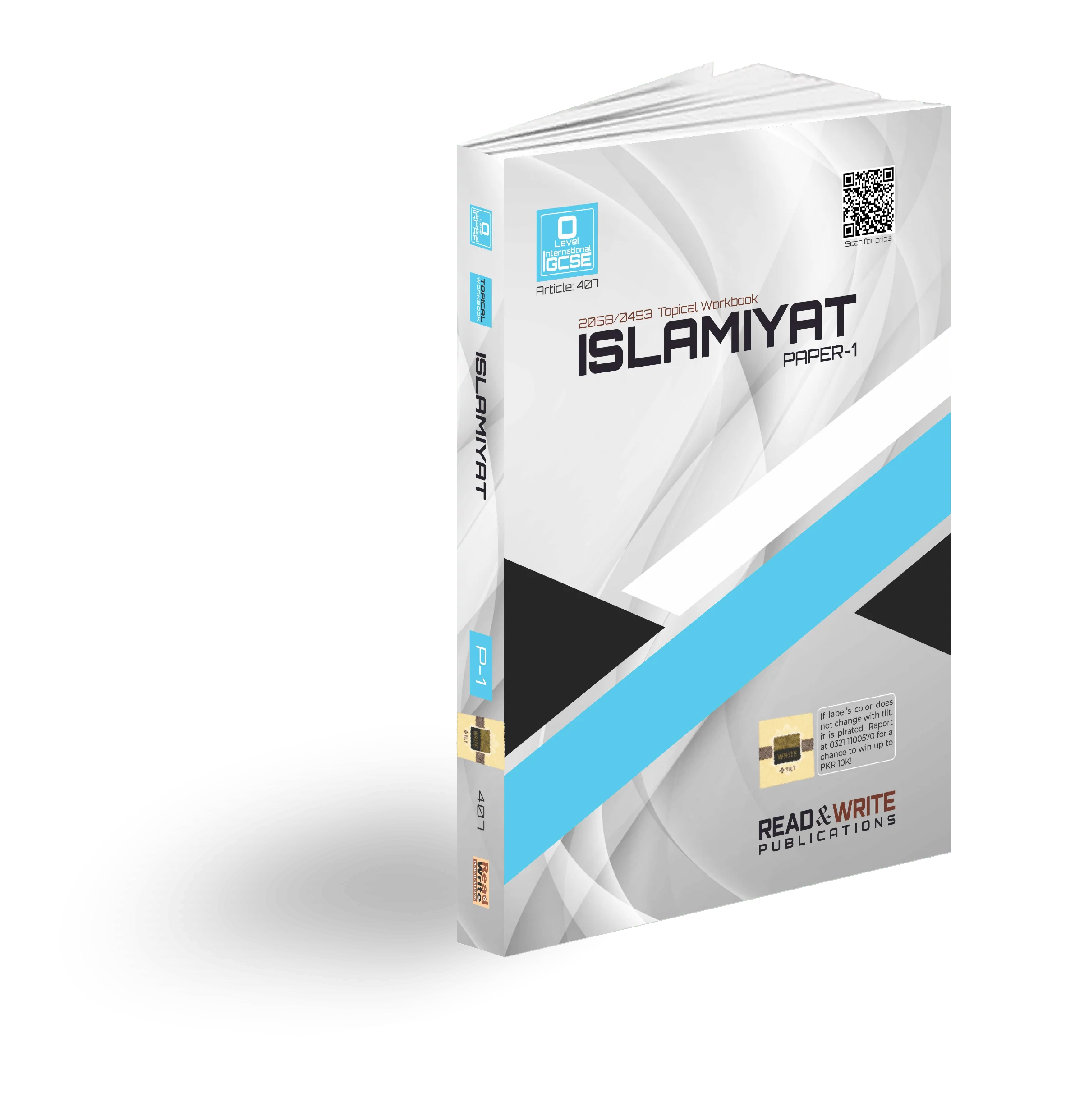 Islamiyat Paper-1 Topical Workbook | O Level 2058 / IGCSE 0493 | Read & Write Publications