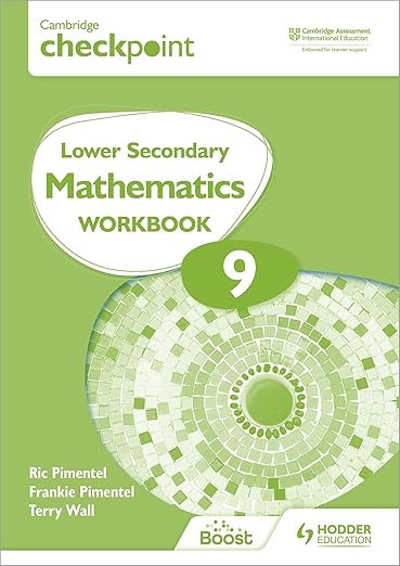 Cambridge Checkpoint Lower Secondary Mathematics Workbook 9 | Hodder Education