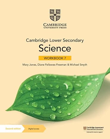 Cambridge Lower Secondary Science Workbook 7 | 2nd Edition | Cambridge University Press
